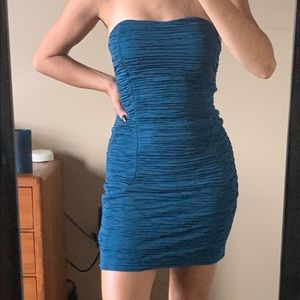 Blue Sleeveless Dress